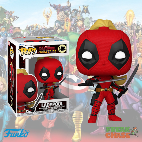 FUNKO POP LADYPOOL 1404 STOCK