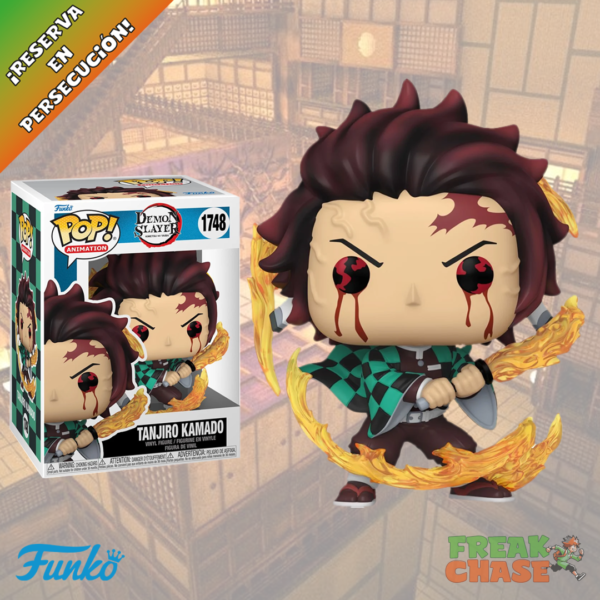 FUNKO POP TANJIRO KAMADO SUN BREAKING 1748