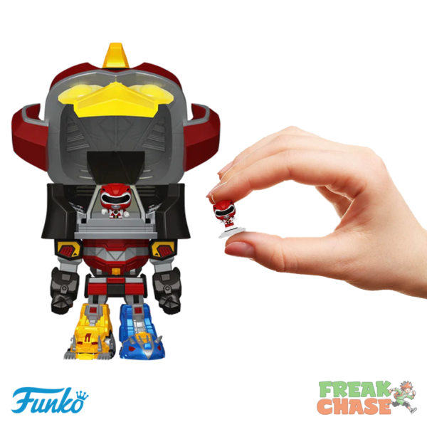 BITTY BOT MEGAZORD WITH RED RANGER 406 2