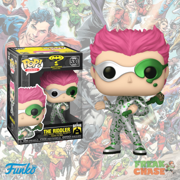 FUNKO POP THE RIDDLER METALLIC 530