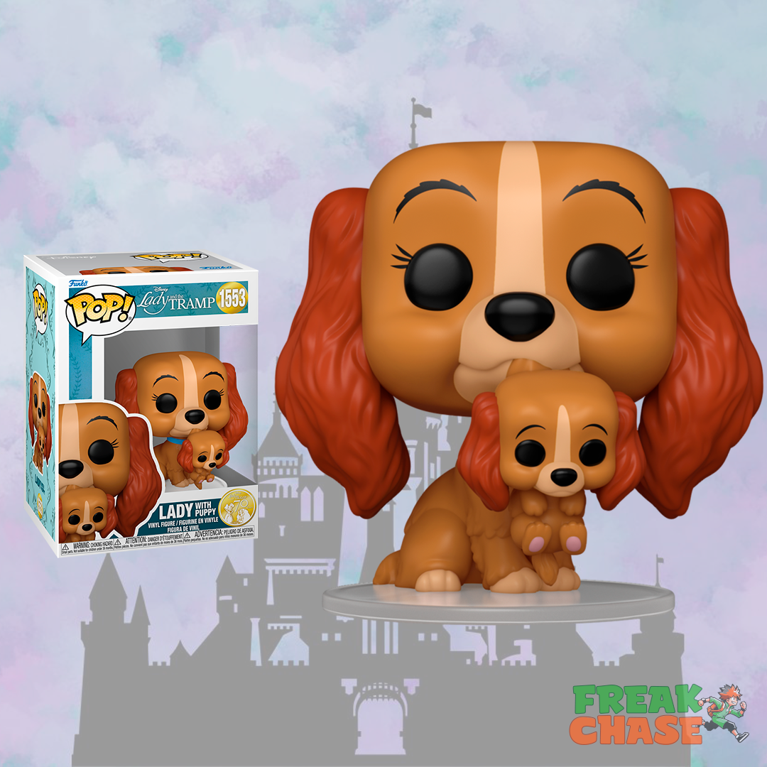 Funko Pop Lady with puppy - 1533