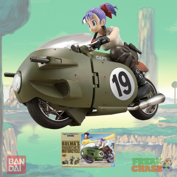 MAQUETA MODEL KIT BULMA IN MOTOCYCLE ARTICULADA