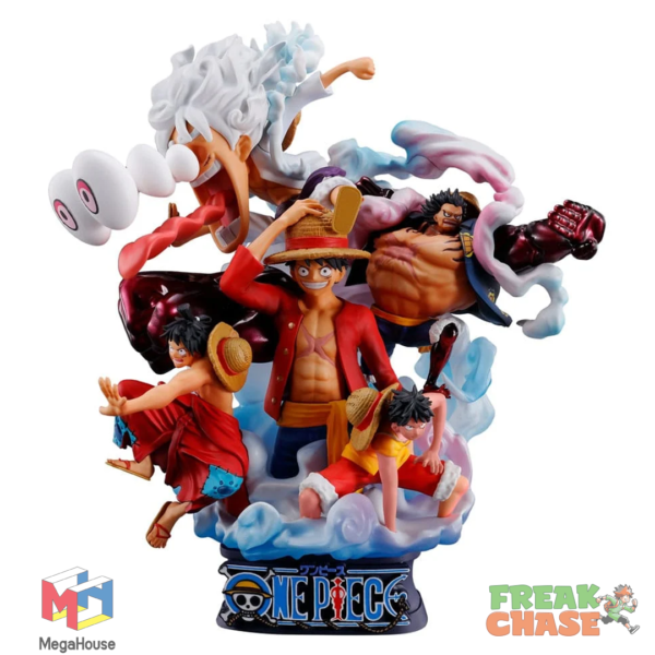 STATUE PETITRAMA DX LOGBOX LUFFY 2