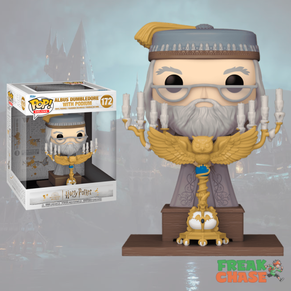 Funko Pop Albus Dumbledore with Podium - 172 [DELUXE]