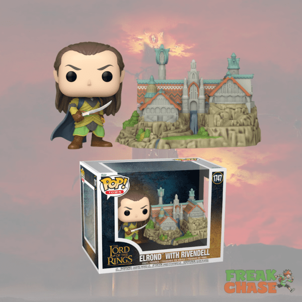 Funko Pop Elrond With Rivendell - 1747 [Town]