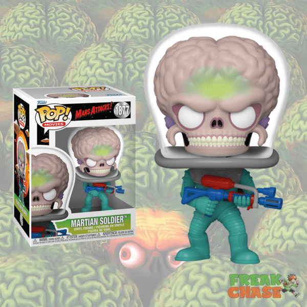 Funko Pop Martian Soilder with Atomic Ray Gun - 1877