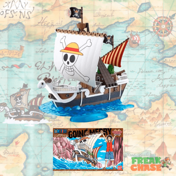 Maqueta Model Kit Going Merry on Water